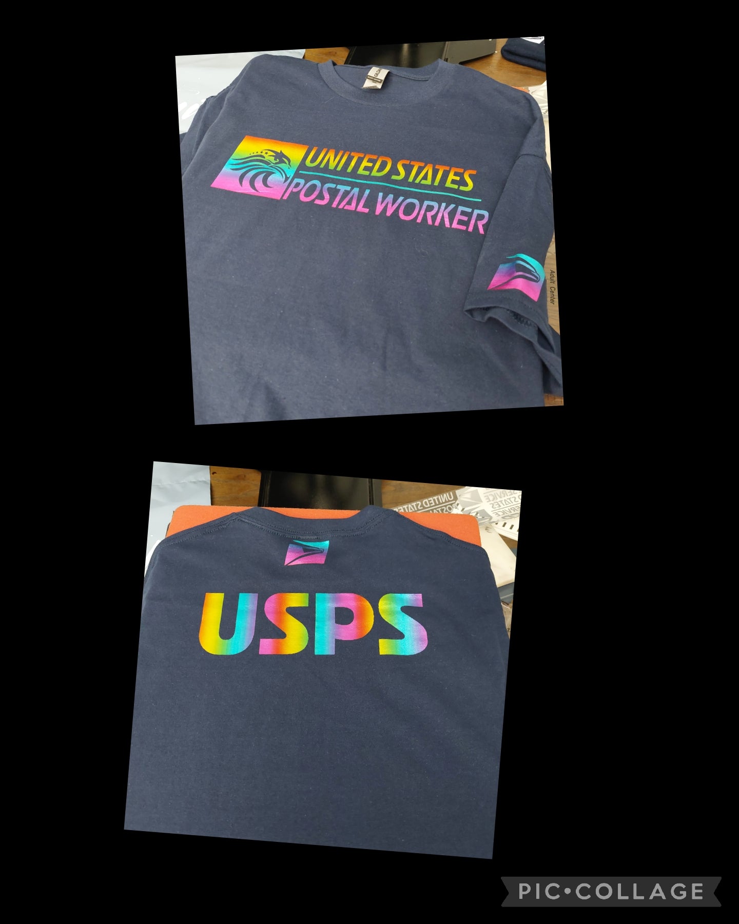 Postal Worker Metallic