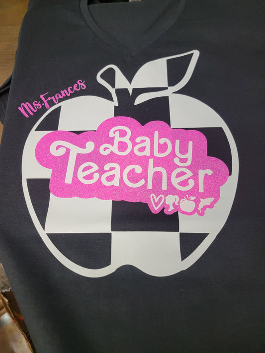 Teacher Vneck shirt