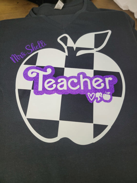 Teacher Vneck shirt