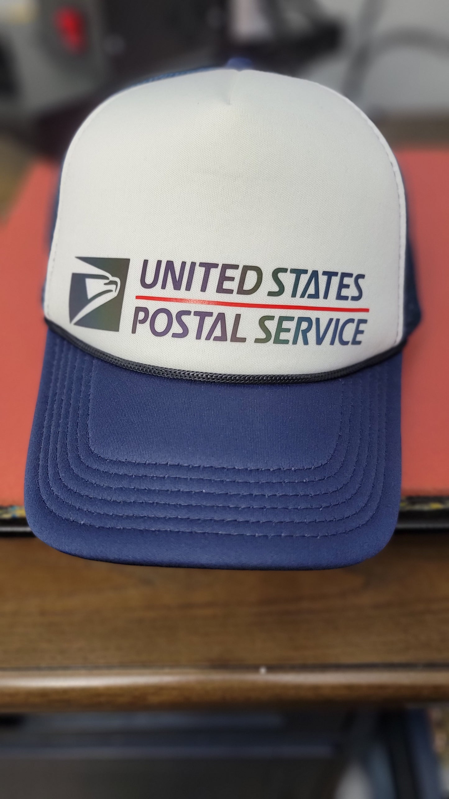 Colorful Reflective Postal Hat