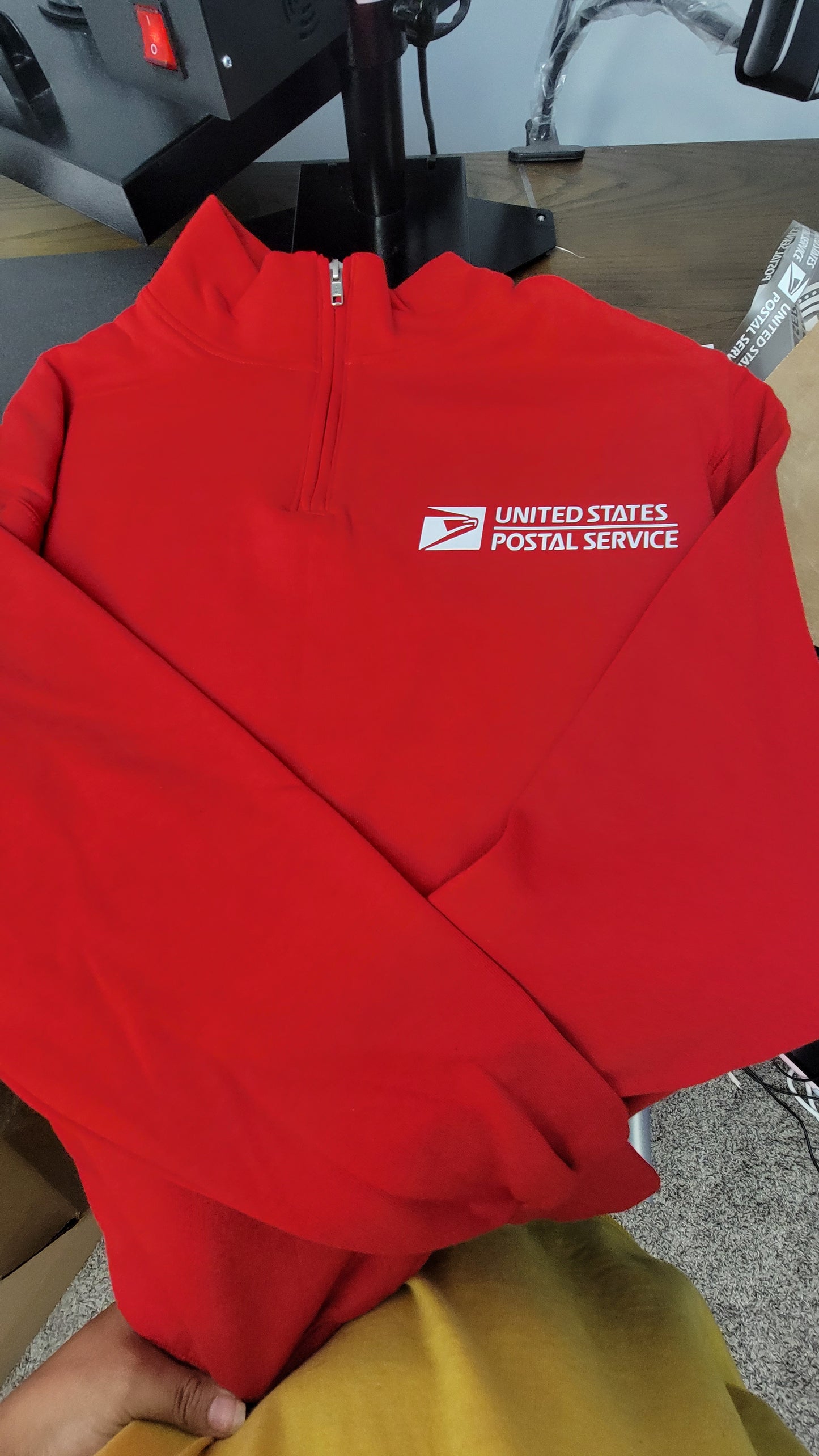 Postal Quarter Zip Sweatshirt