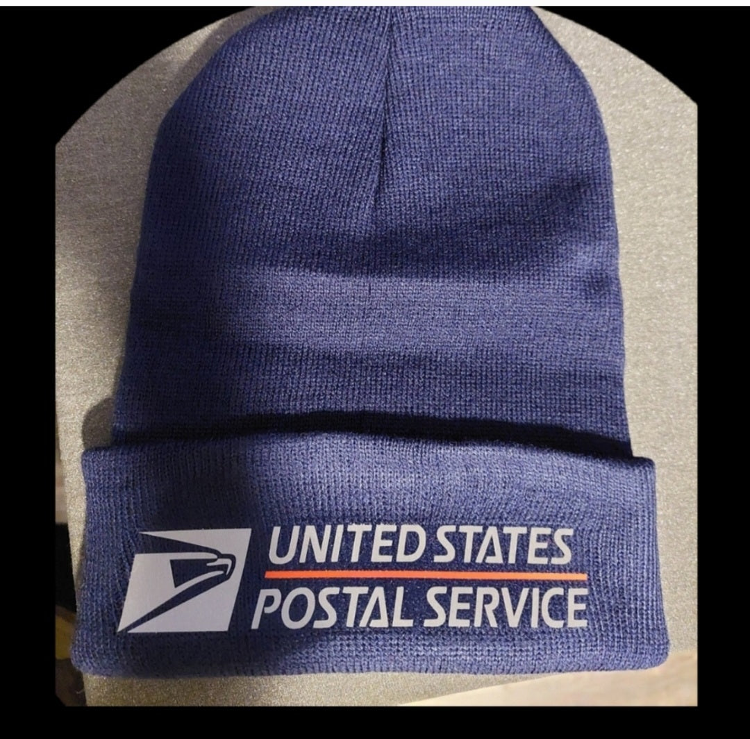 USPS  Beanie hat with Reflective Design