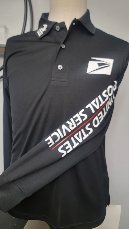 USPS Dri fit Polo long sleeve