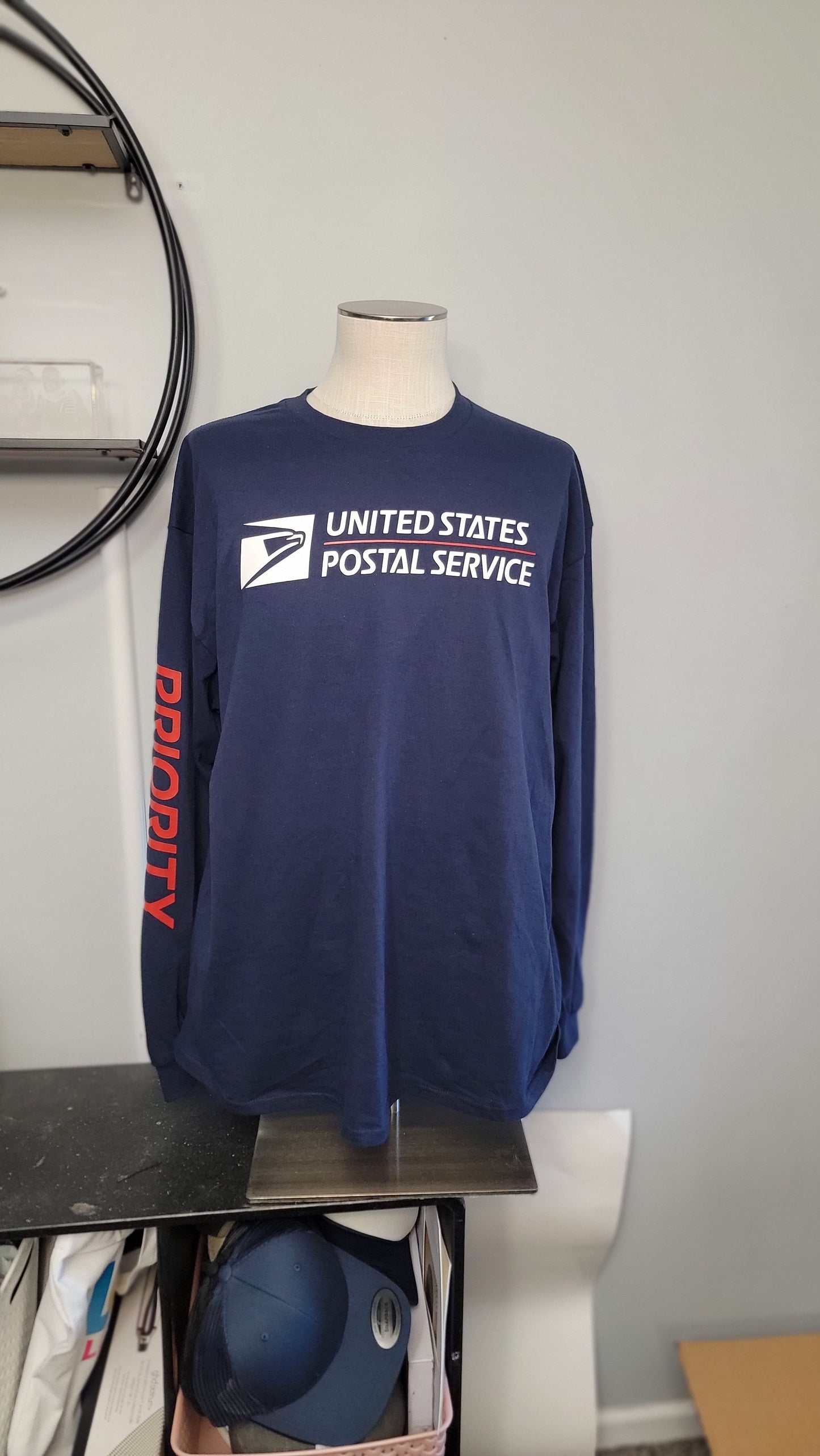 USPS Long Sleeve Shirt with eagle on back