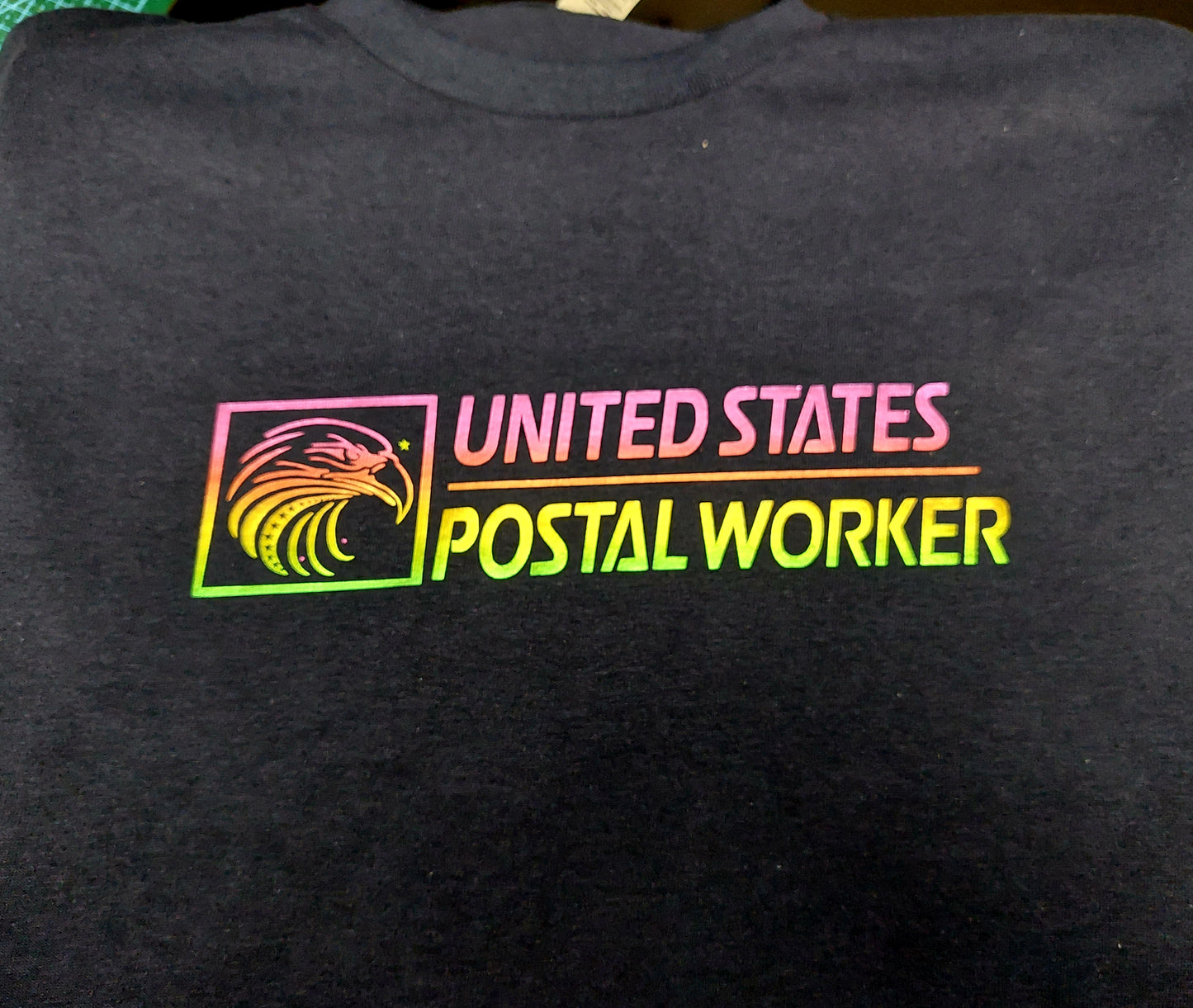 United States Postal Service USPS Metallic Mail TShirt