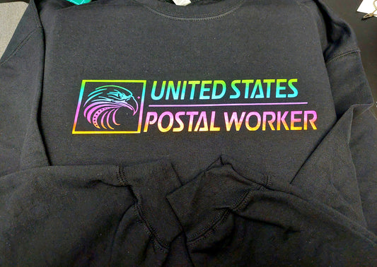 USPS Metallic mail Long Sleeve/ Sweatshirt