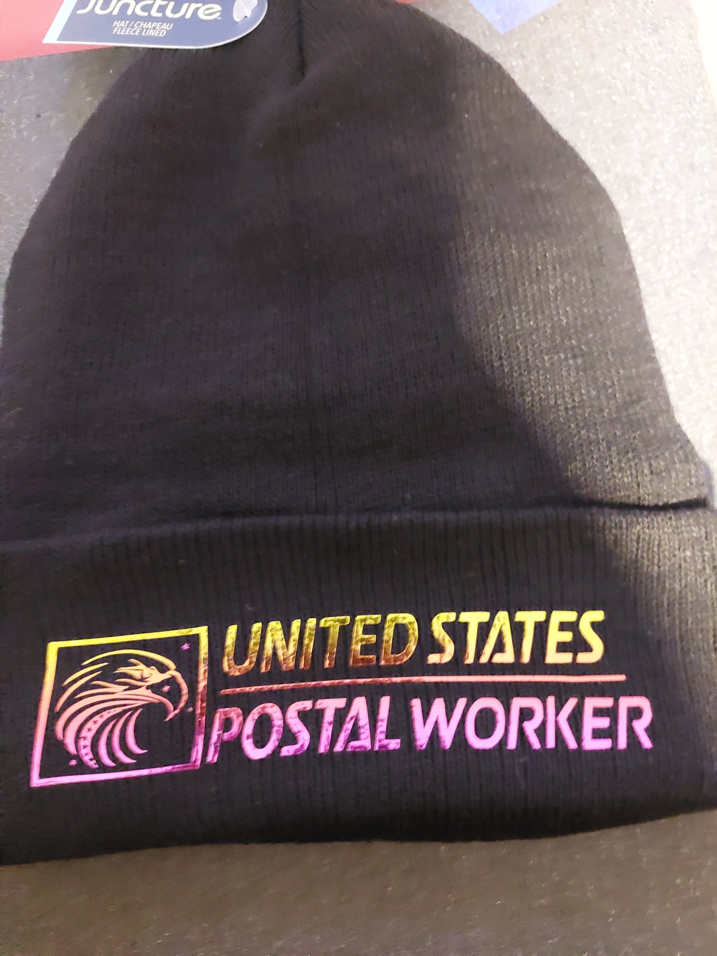 USPS Postal Beanie Metallic hat