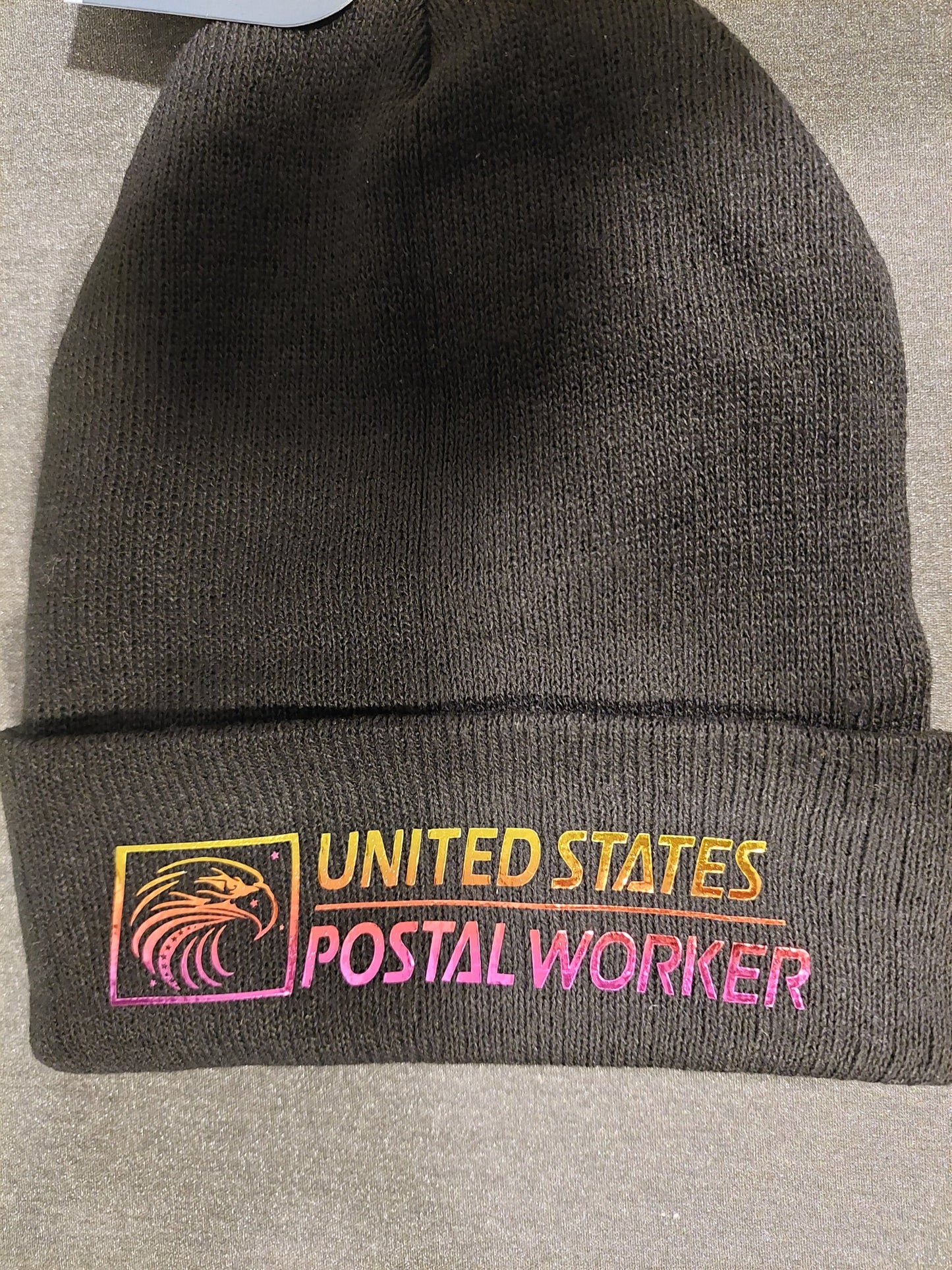 USPS Postal Beanie Metallic hat