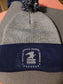 Postal Worker Pom Pom Beanie hat with Reflective Design