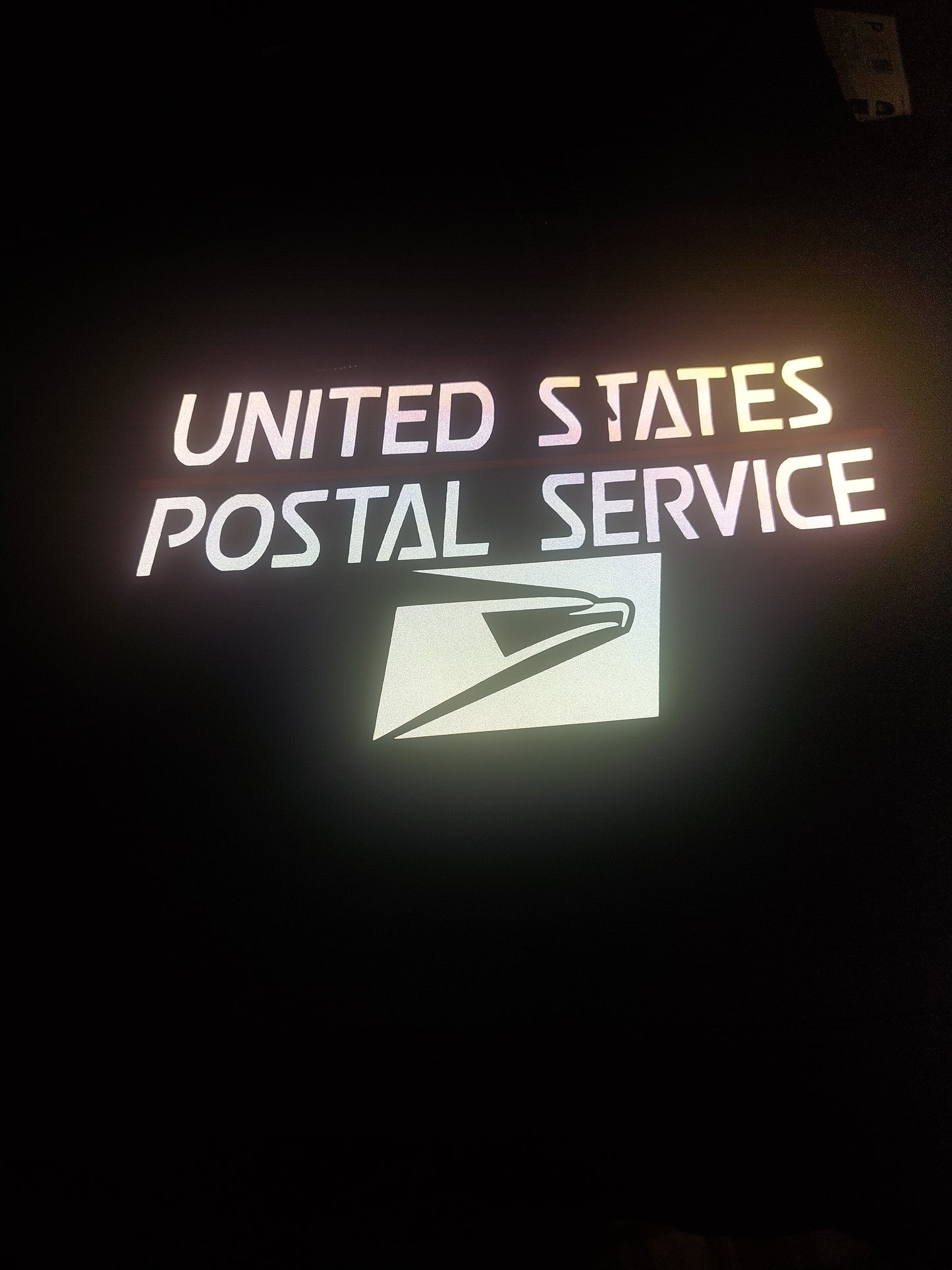 USPS reflective Hoodie, Postal Worker, Post Office