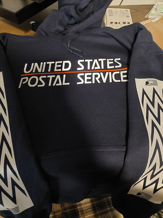 USPS reflective Hoodie, Postal Worker, Post Office