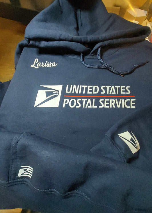 USPS Hoodie, Postal Worker, Post Office