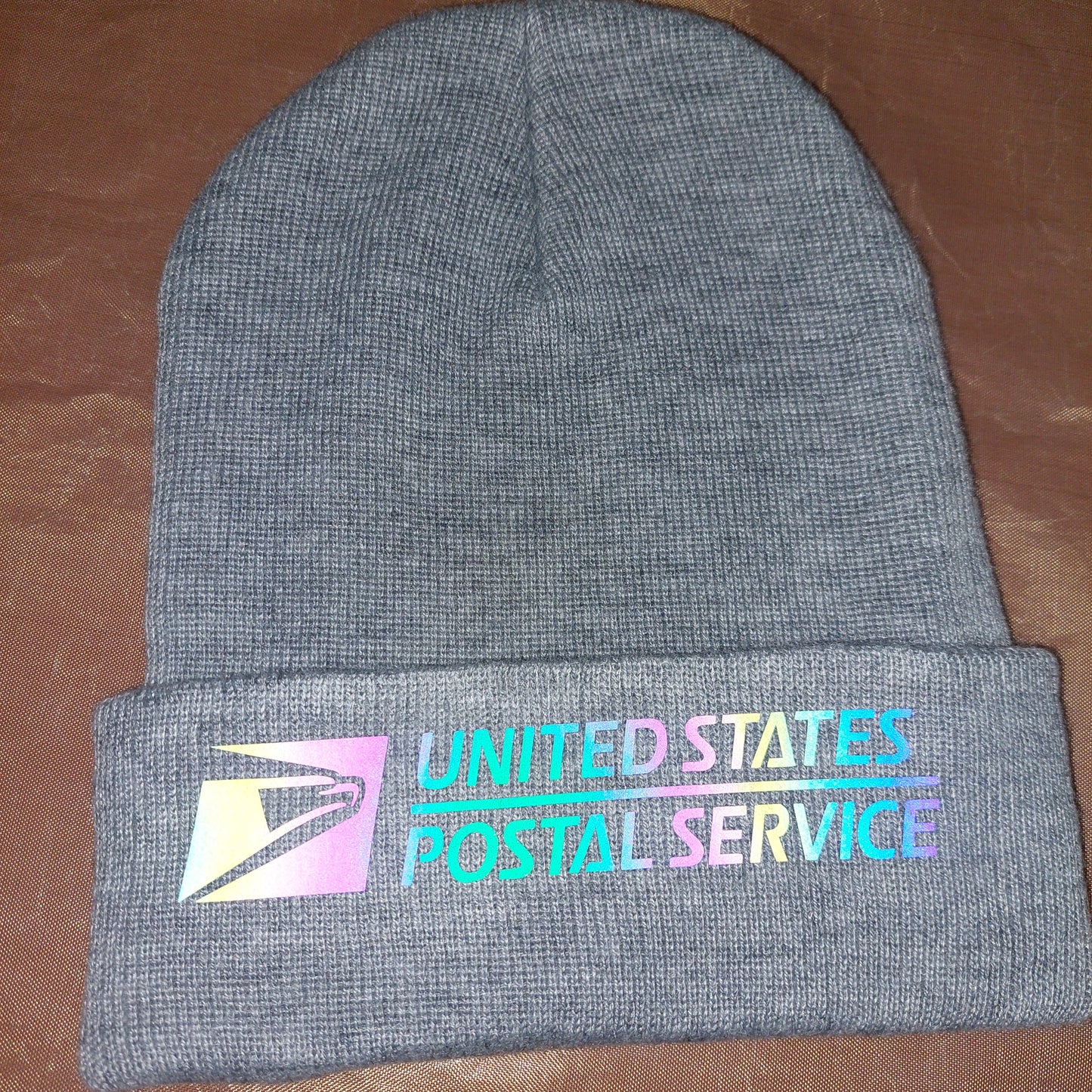 USPS Colorful Reflective Postal Beanie